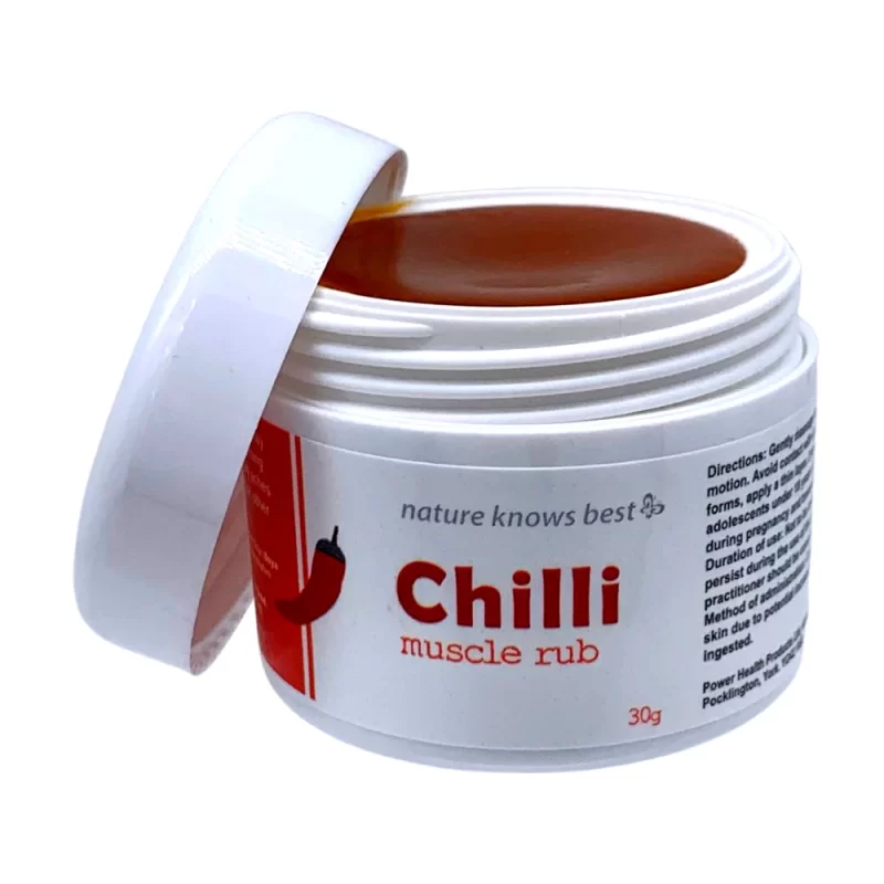 Power Health Chilli Muscle Rub (Hot Balm) - Image 2