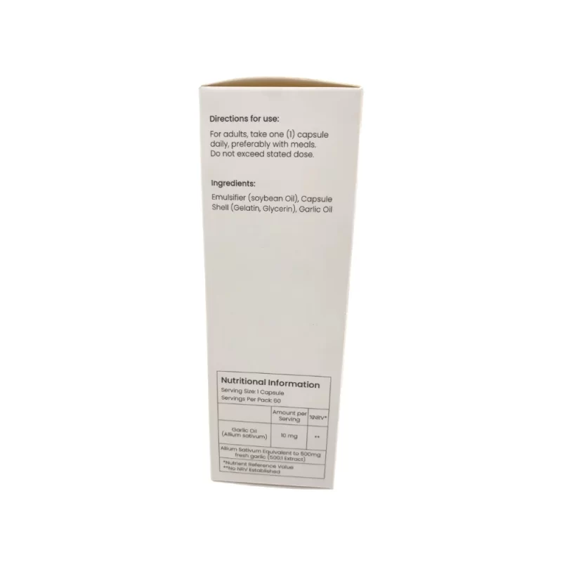 Garlic Oil Soft Capsule 500mg - Image 2