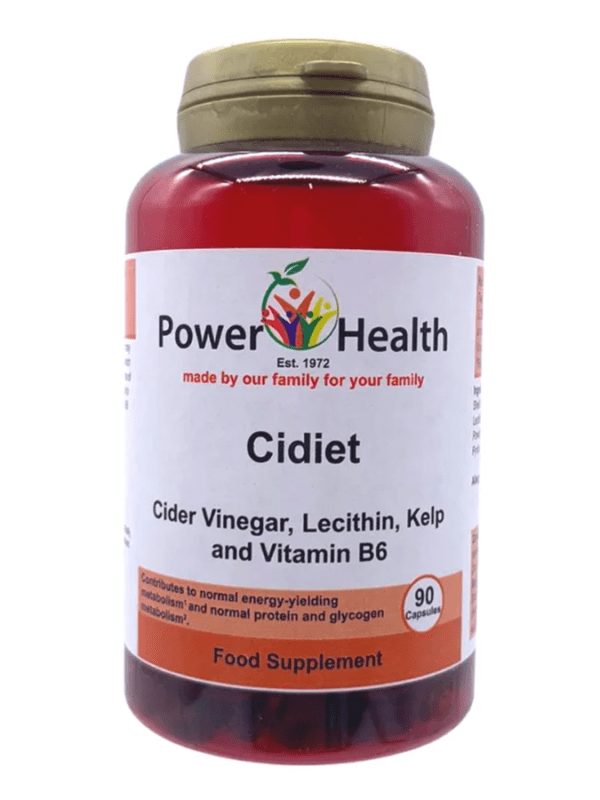 Cidiet (Cider Vinegar, Kelp, Vitamin B6 & Lecithin)