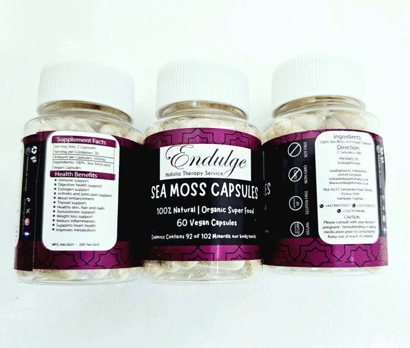 Endulge Seamoss Capsules Superfoods - Image 5